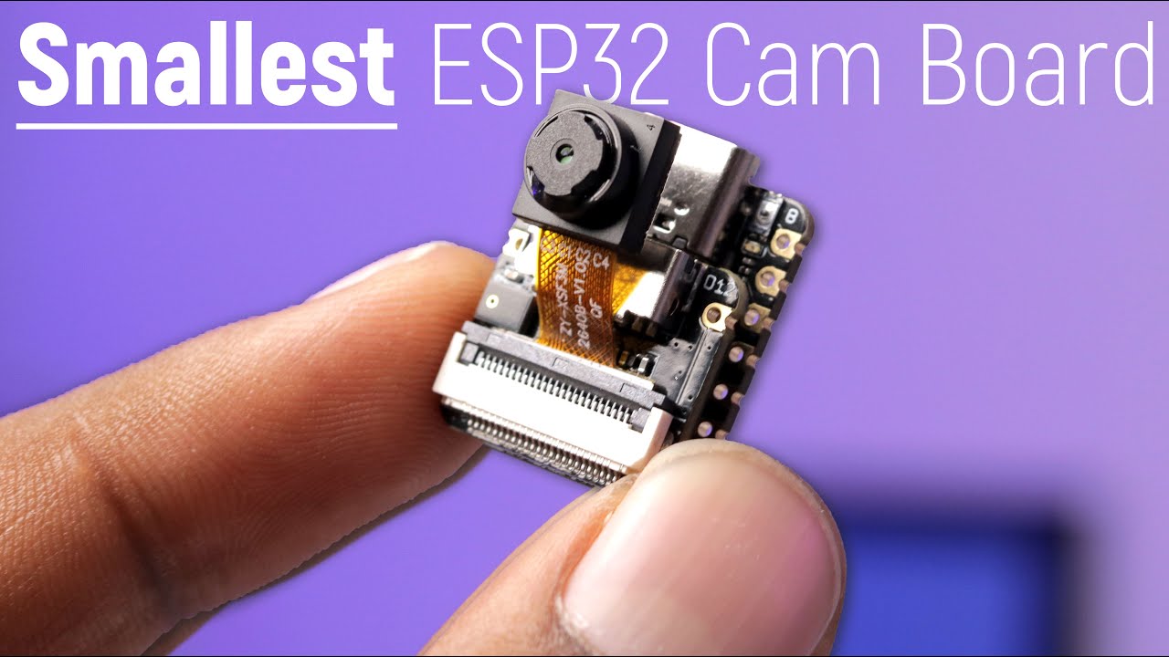 Tiny ESP32 S3 Camera Module | XIAO ESP32S3 Sense