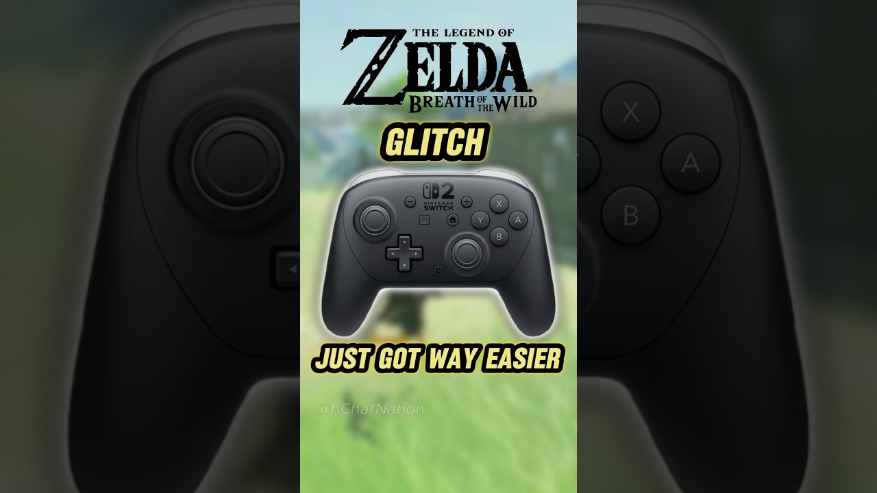 Switch 2 Pro Controller Eases BotW Glitch 🎮