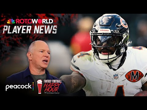 D'Andre Swift, Rhamondre Stevenson among RB injuries | Fantasy Football Happy Hour | NFL on NBC