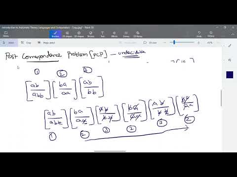 TOC - PCP is undecidable (Scenario based questions for TM to MPCP and finding solution)