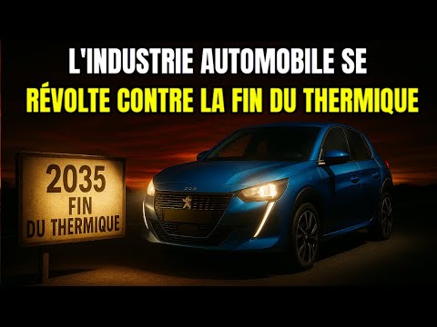 L'INDUSTRIE AUTOMOBILE SE RÉVOLTE CONTRE LA FIN DU THERMIQUE !
