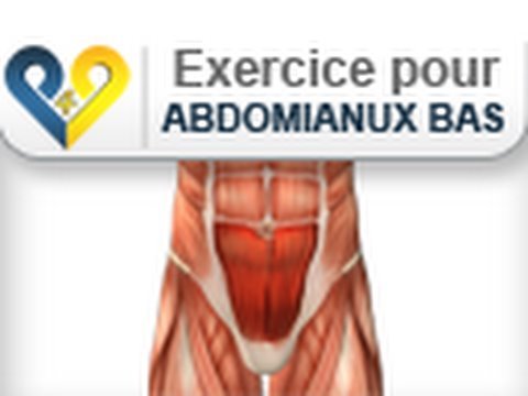 Musculation abdominaux du bas