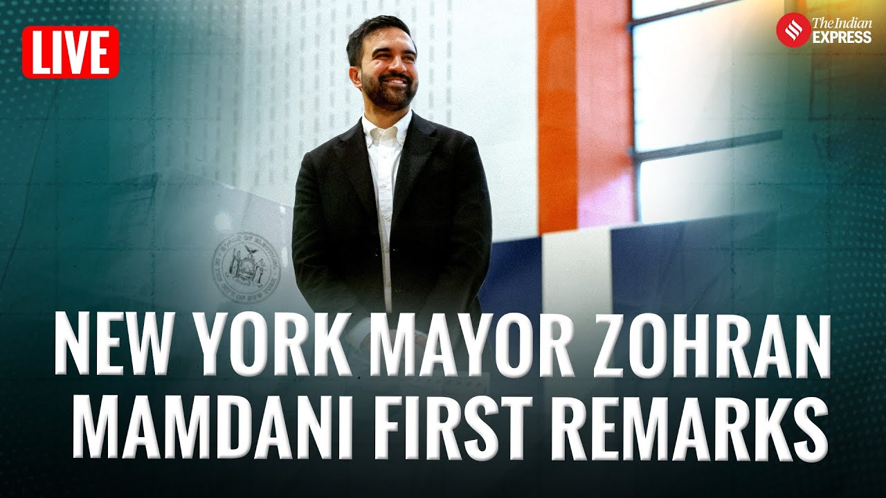 Zohran Mamdani: New York City's First Indian Muslim Mayor Delivers Inaugural Remarks