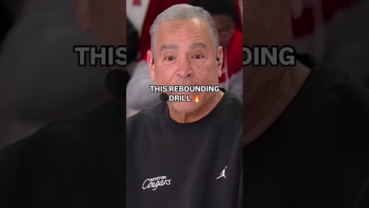 Houston Cougars coach Kelvin Sampson explains the Bubble Drill 👀