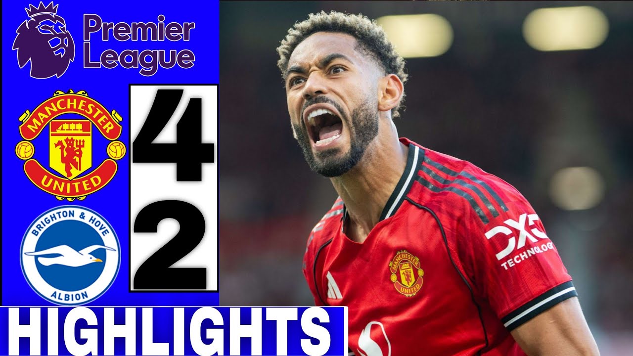 Manchester United vs Brighton: Exciting 4-2 Victory – All Goals & Highlights | Premier League 2026 ⚽