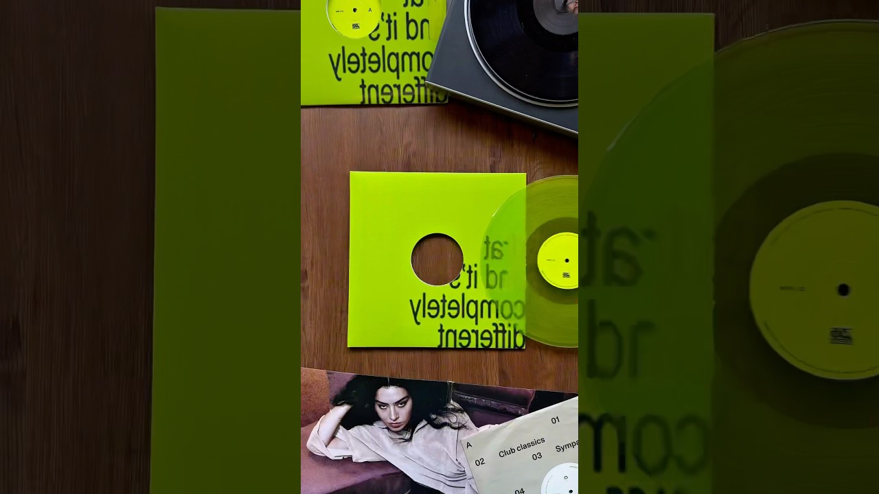 Brat Remix Vinyl Unboxing 🎶