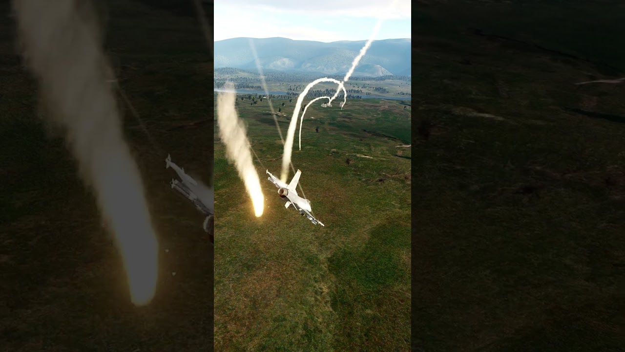 F-16 Attack on SAM Site 🚀 | DCS World
