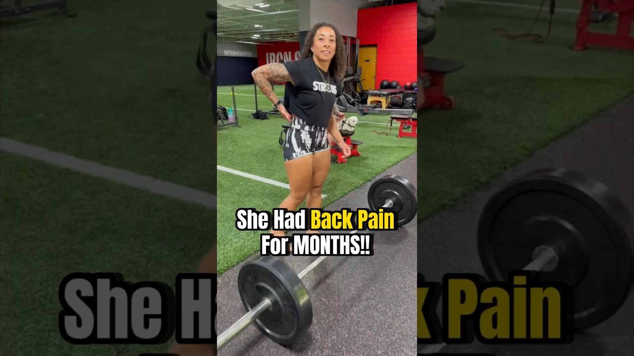 She Suffered from Persistent Back Pain for Months—Here’s How She Found Relief✨