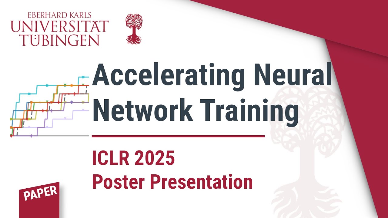 ICLR 2025: Boosting Neural Network Training 🚀