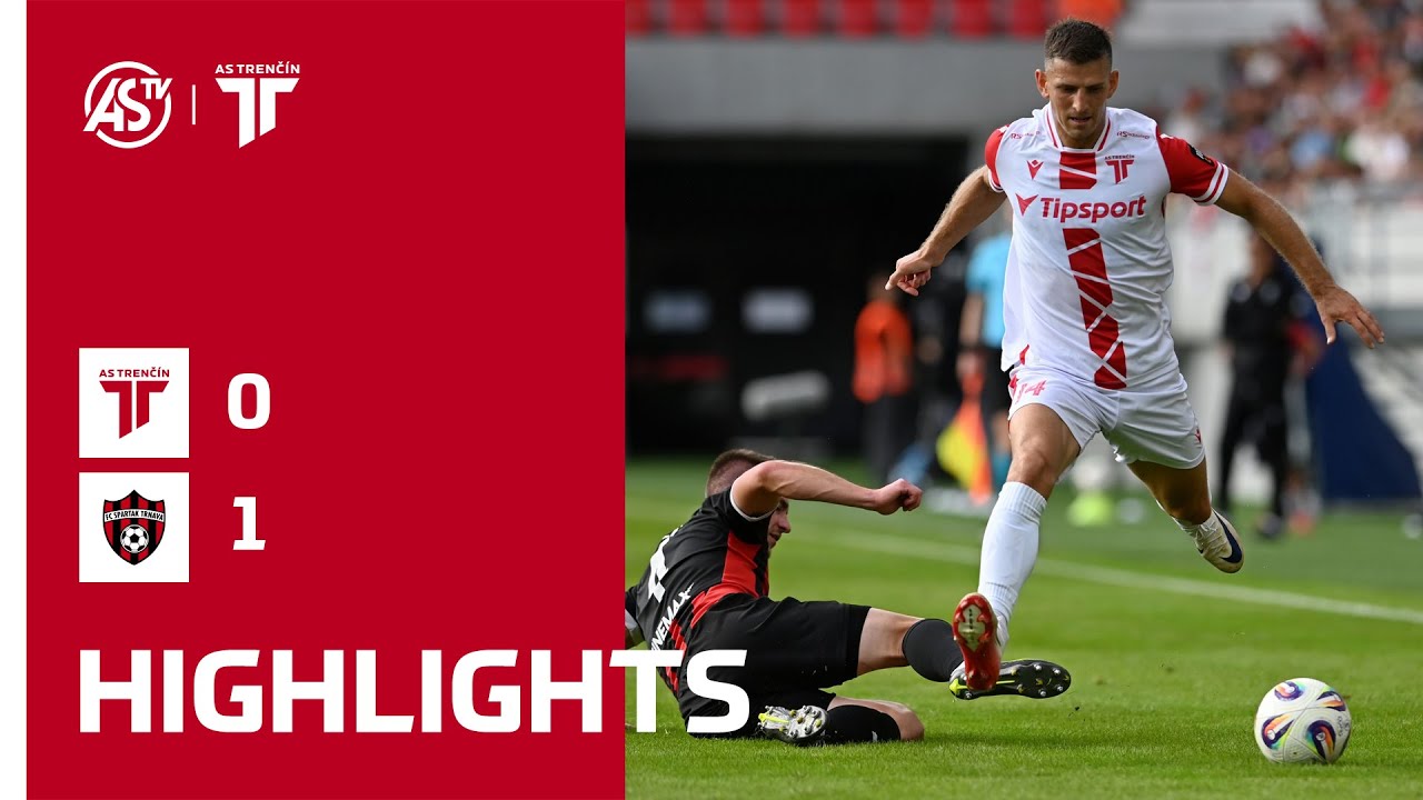 NIKÉ LIGA Highlights: AS Trenčín vs. FC Spartak Trnava 0:1 ⚽