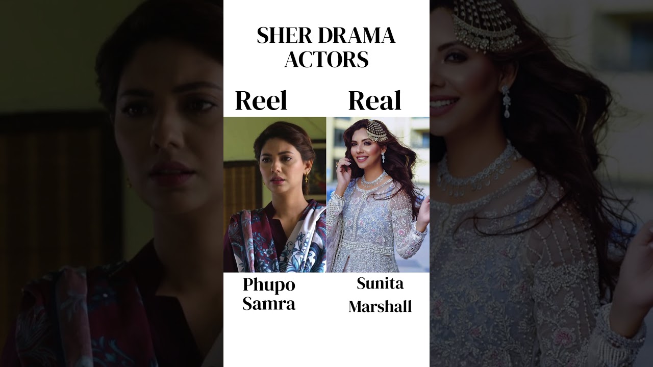 Sher Drama Cast & Behind-the-Scenes Insights | Real Names, Actors & More 🎬