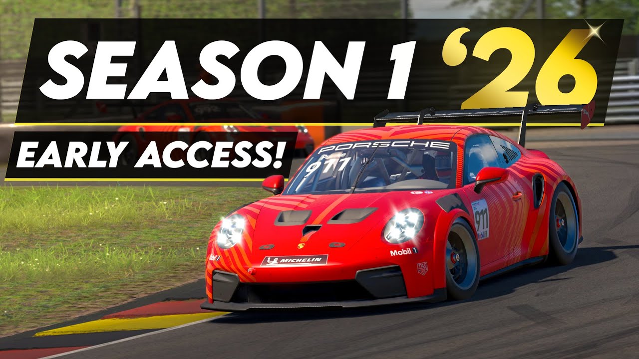 Season 1 Early Access: New Cars & Tracks 🚗