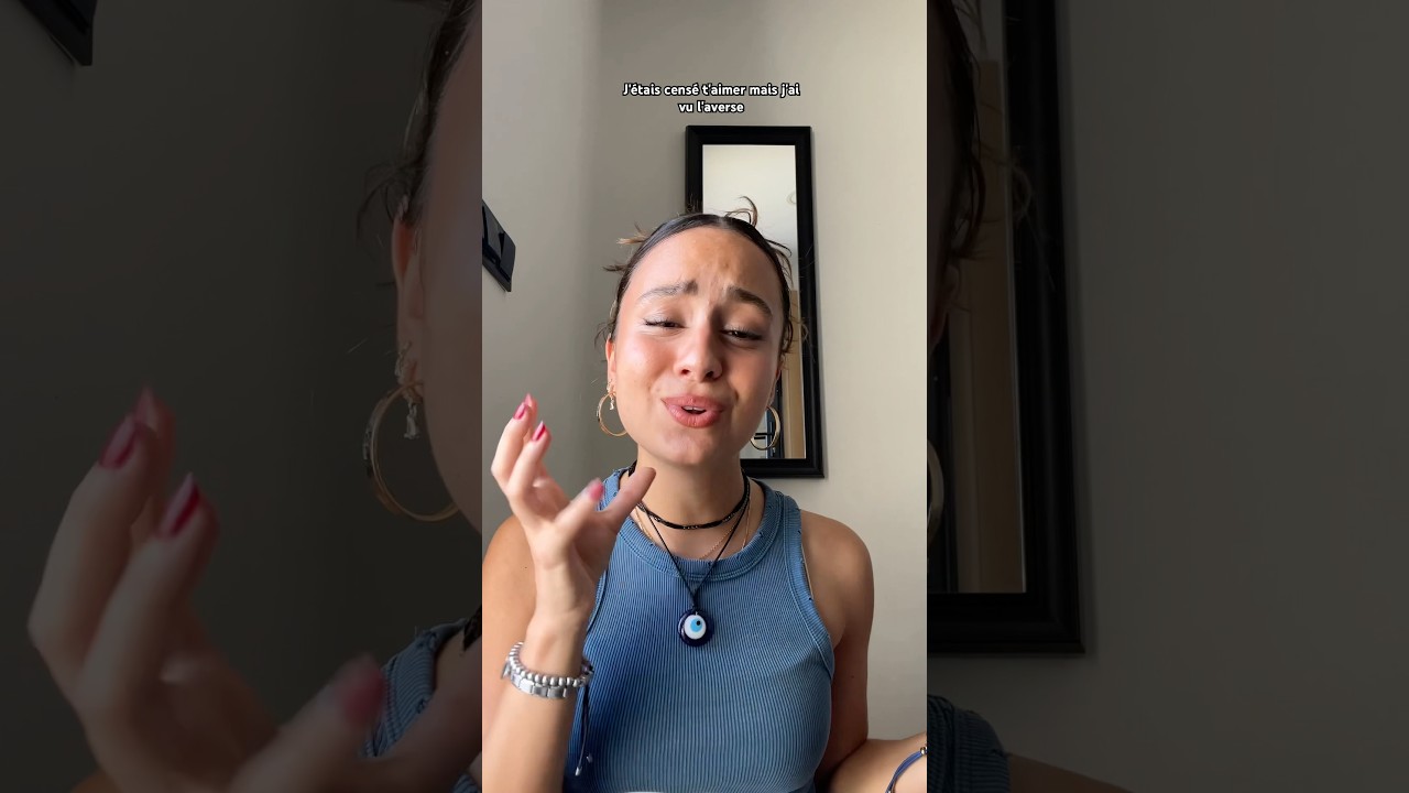 Est-ce que tu m'aimes ? 🎀 #cover #french #gims #france #singing