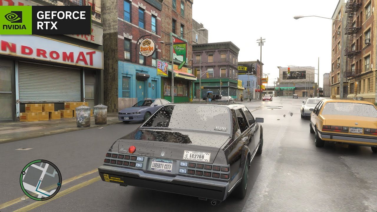 GTA IV First Mission with RTX Remix Path Tracing on RTX 5090
