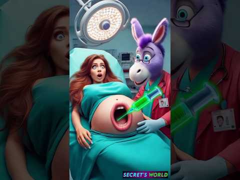 ❤️Evolution of Baby: Pregnant Women on hospital with Dr.Donkey🥰 SECRETWORLD ✅ #cat#cute #love#shorts