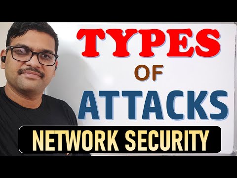 02-Types of Attacks in Network Security | Active vs Passive Attacks | Cryptography &Network Security