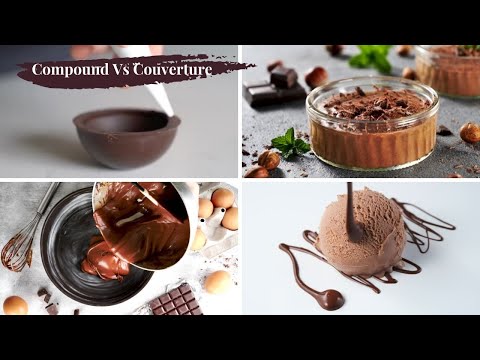 What is Compound Chocolate? What is Couverture Chocolate? Compound vs Couverture Chocolate Explained