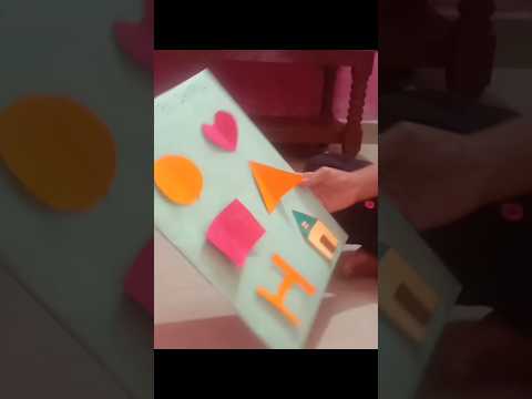 || how to make *symmetry* shapes project ||helpful in teaching ||@shivanigupta7053