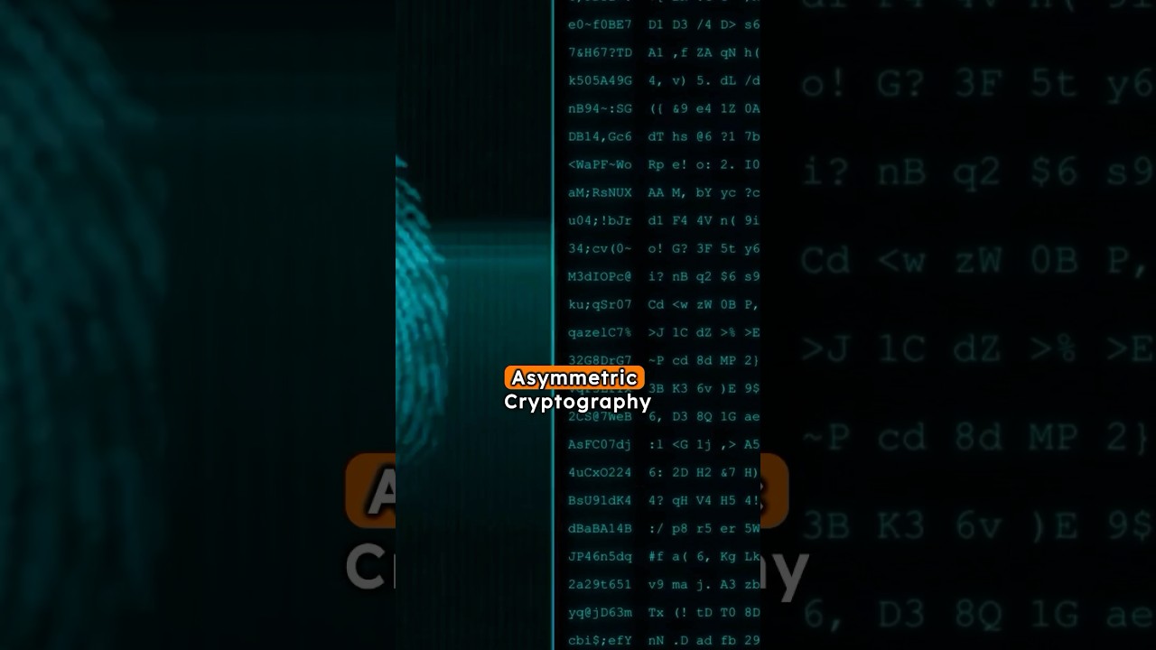 Is This an Example of Asymmetric Cryptography? 🔐