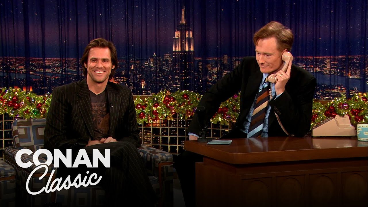 Conan Debunks Jim Carrey's String Dance Theory 🎭