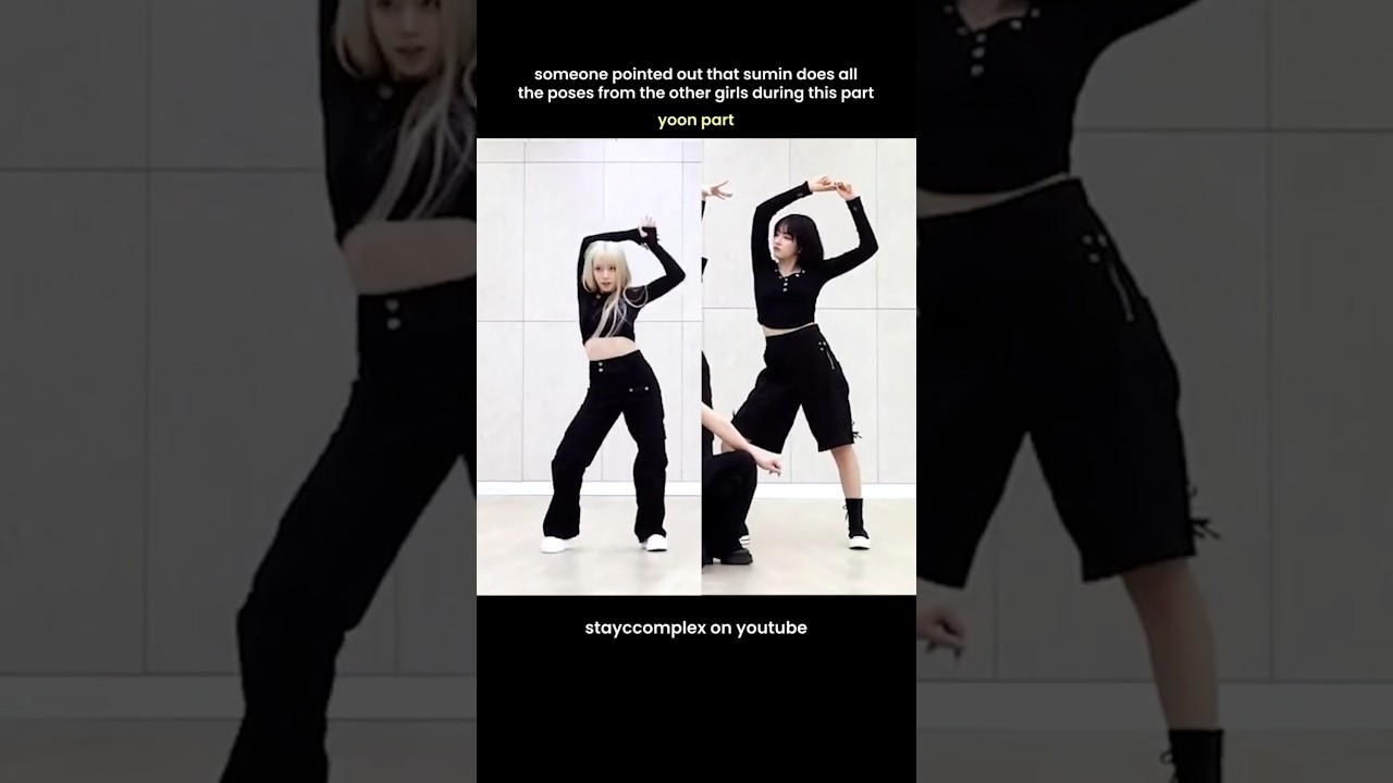 Stayc's Bebe Choreo Looks So Cool! โจ