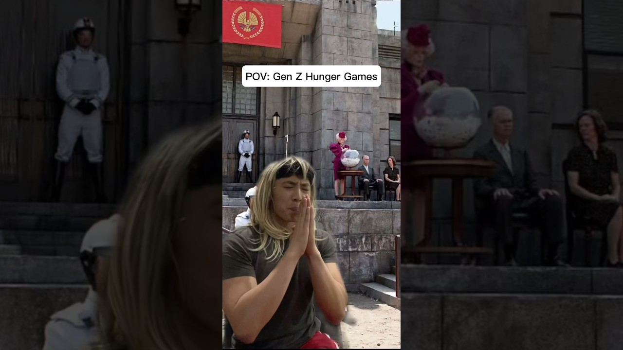 What If I Were in The Hunger Games? 😂 | Funny & Relatable Shorts