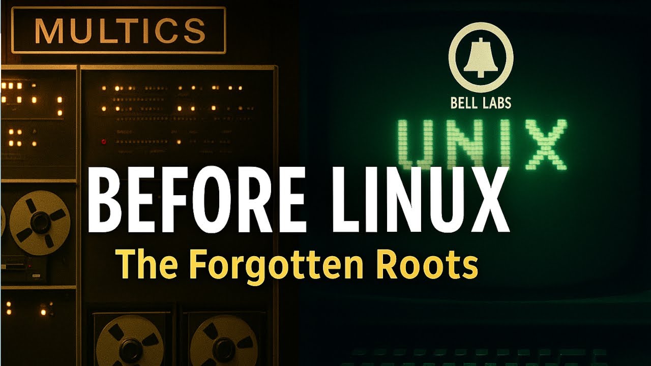 From Multics to Unix: Tracing the Hidden Roots of Linux 🖥️