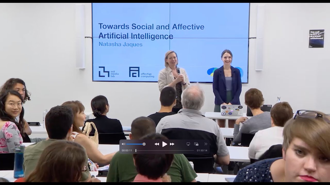 Natasha Jaques PhD Thesis Defense: Advancing Social & Affective Machine Learning 🤖