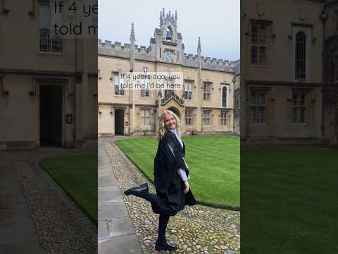 a whole Cambridge grad !! #cambridgeuniversity #graduation #mathematics #shorts