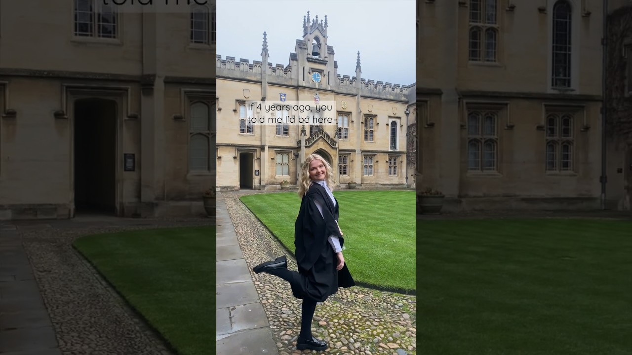 Celebrating a Cambridge Graduate! 🎓 | Mathematics Degree Highlights