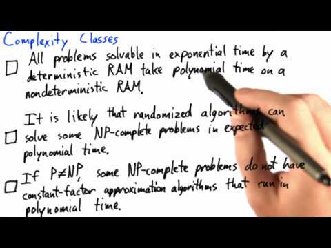 Complexity Classes 2 - Intro to Theoretical Computer Science