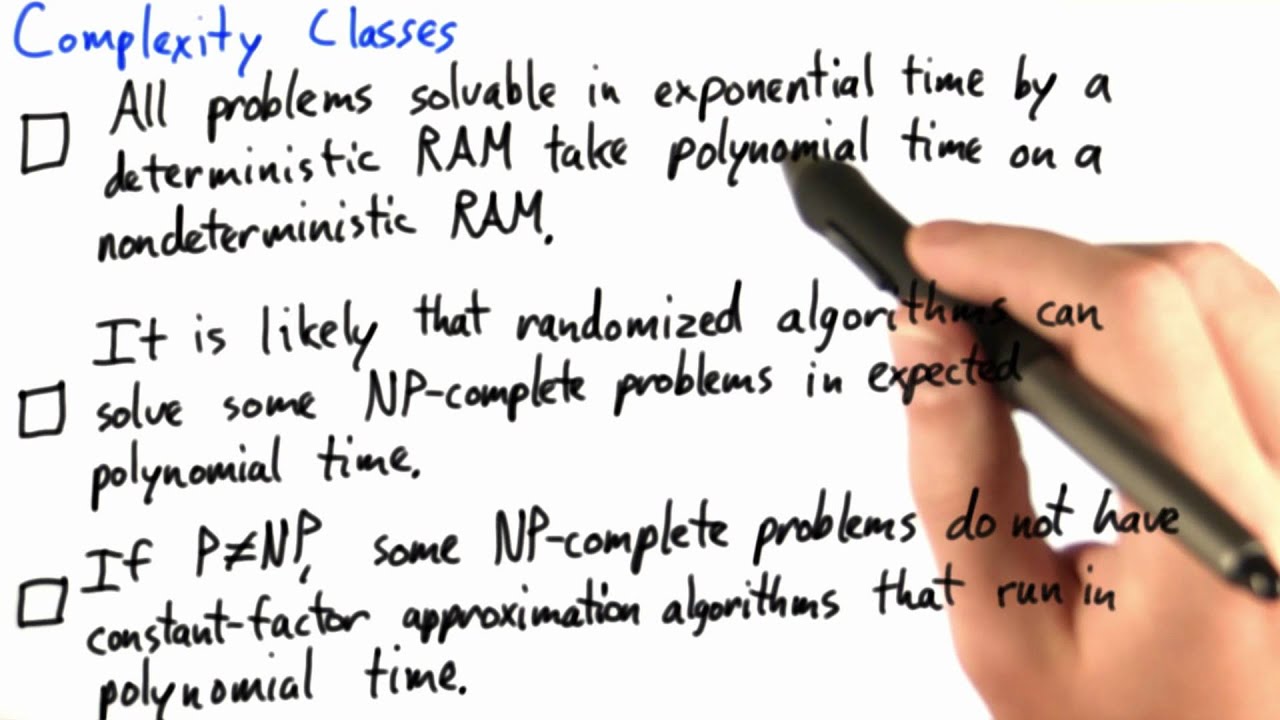 Understanding Complexity Classes in Theoretical Computer Science π
