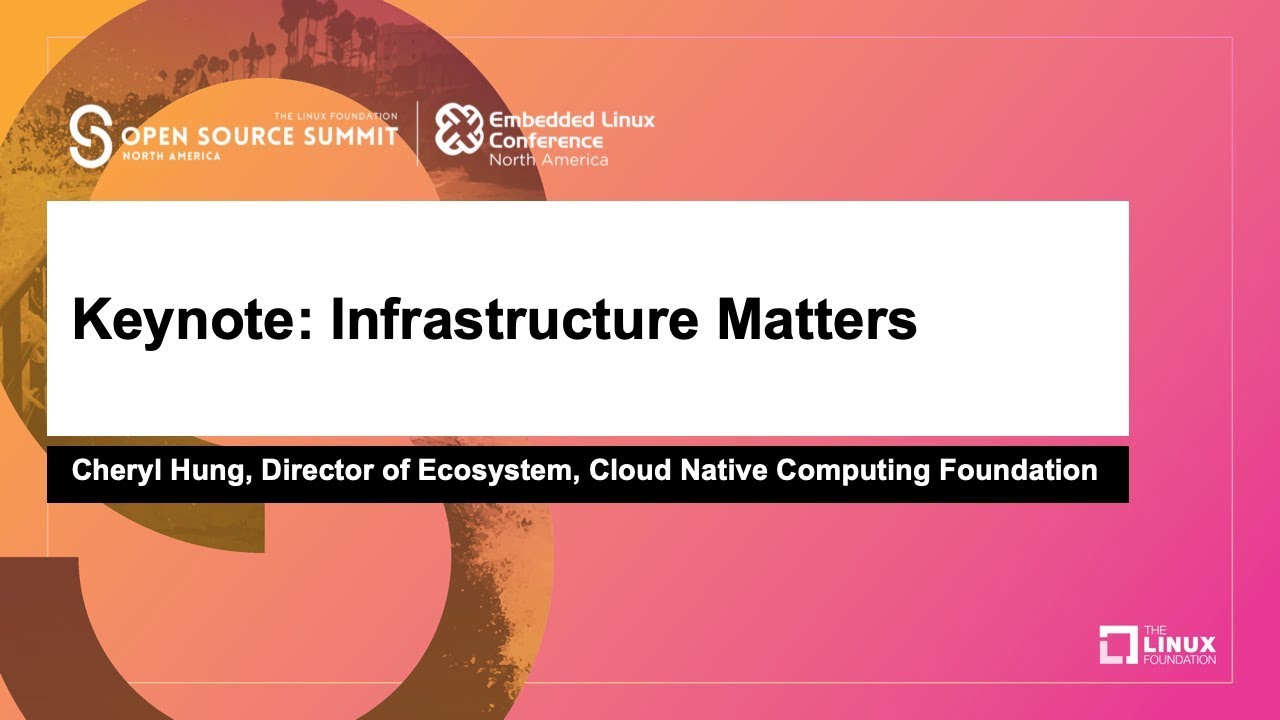 Infrastructure Matters - Cheryl Hung, CNCF
