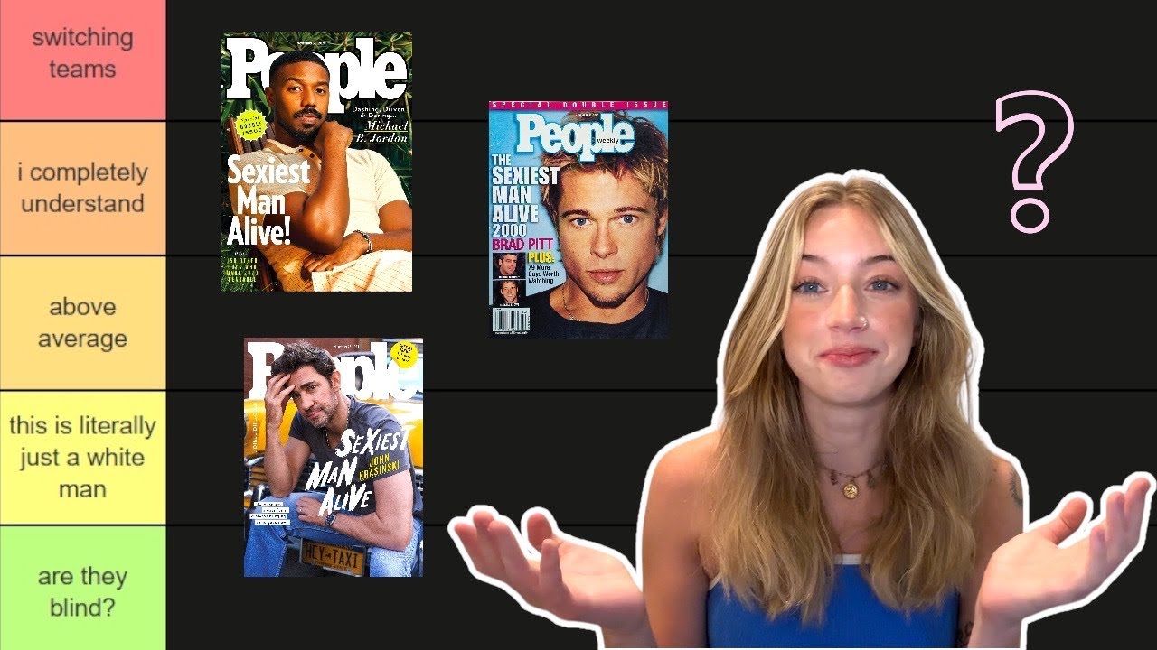 Lesbian Picks the Sexiest Men Alive 🌟