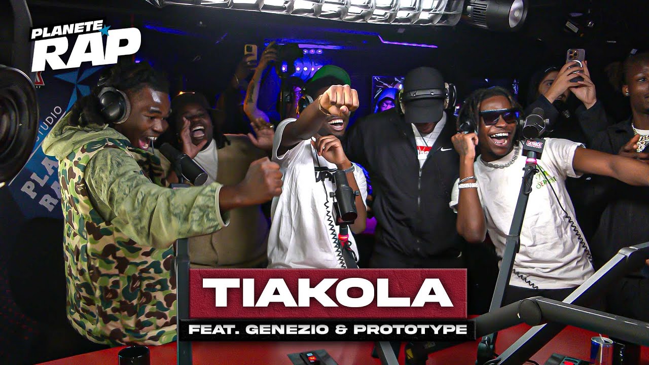 Tiakola, Genezio & Prototype Unleash 'Pona Nini' on Planète Rap 🎶