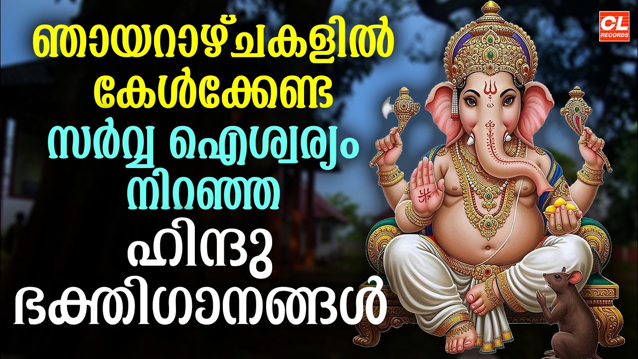 ഞായറാഴ്ച ദിവസം കേൾക്കേണ്ട ഹിന്ദു ഭക്തിഗാനങ്ങൾ  | Hindu Devotional Songs Malayalam | Jukebox