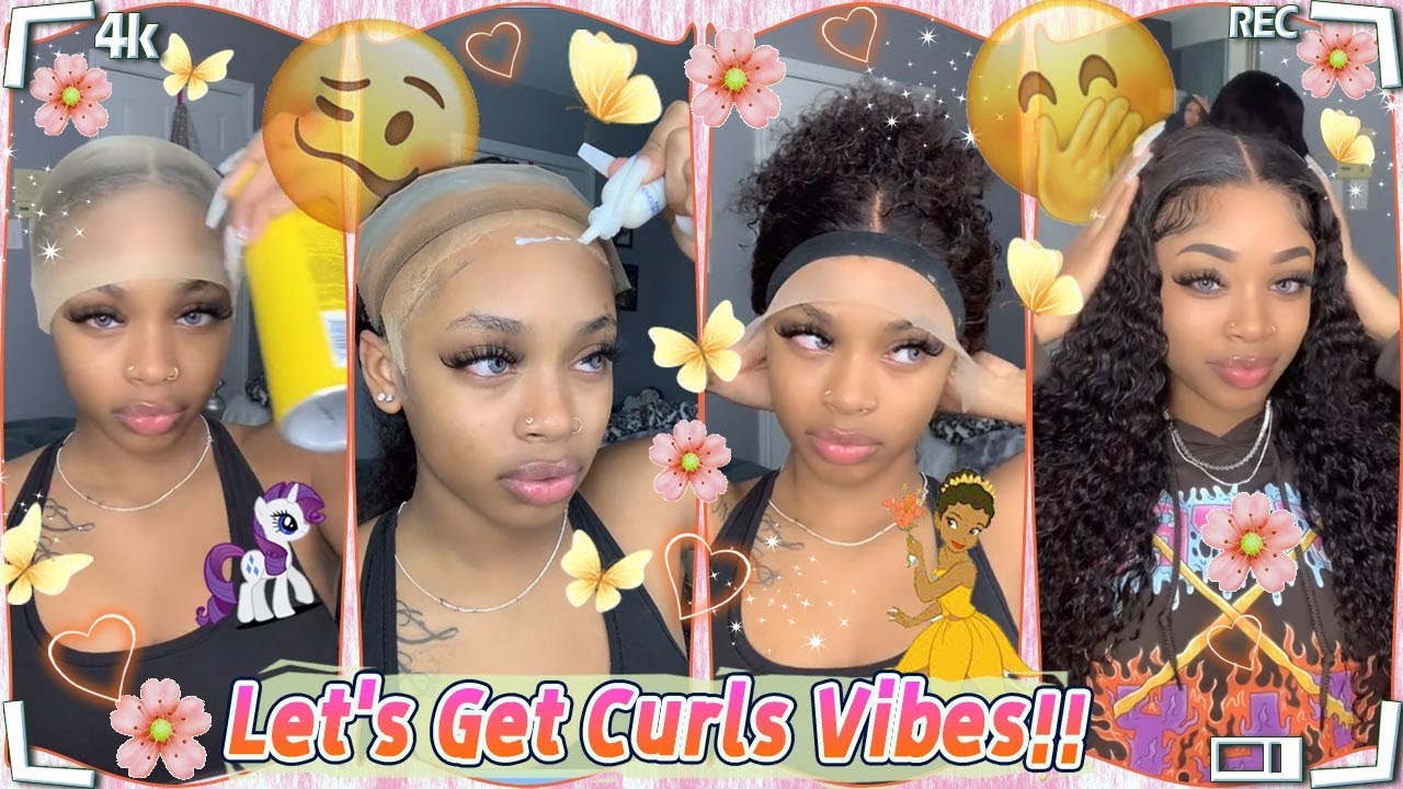 Undetectable HD Lace Front Wig with Bouncy Curls ✨