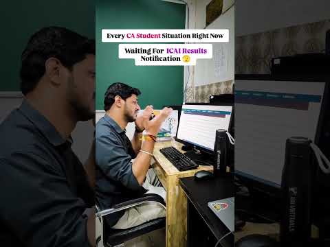 ICAI Results May 25 Notification 🥲🥲 #cainter #cafinal #caresults #charteredaccountant #caexams