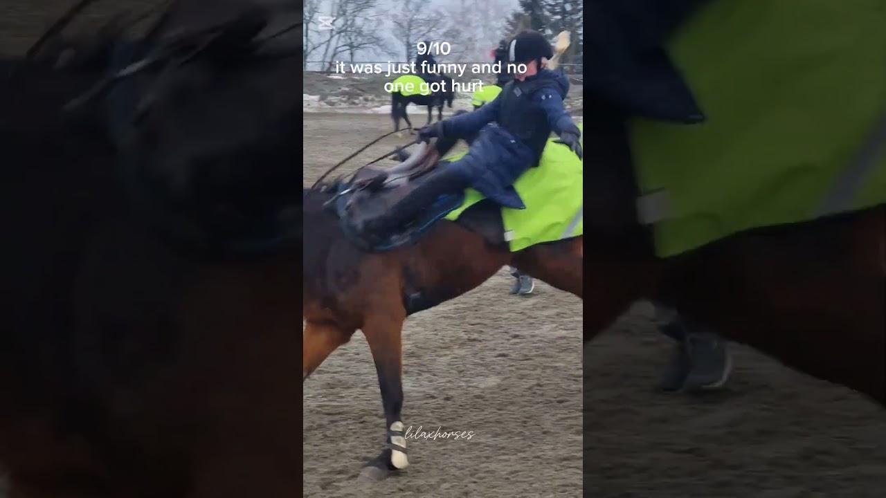 Rating My Horse Riding Fails 🐴