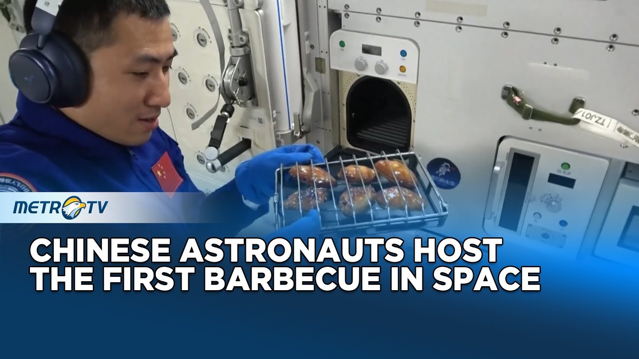 Chinese Astronauts Hold First Ever Barbecue in Space
