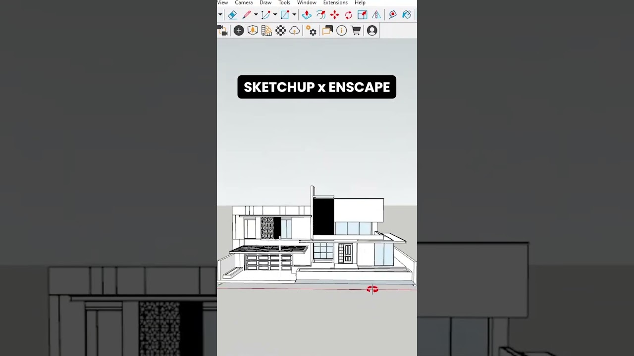 Master Exterior Rendering with SketchUp & Enscape in 7 Days
