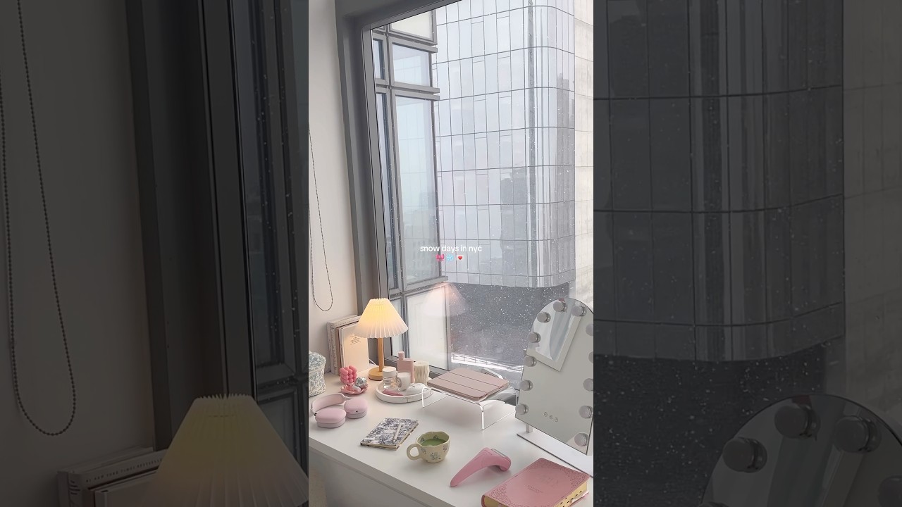 Enjoy Cozy Snow Days in NYC ❄️ | Morning Routine & Aesthetic Vibes