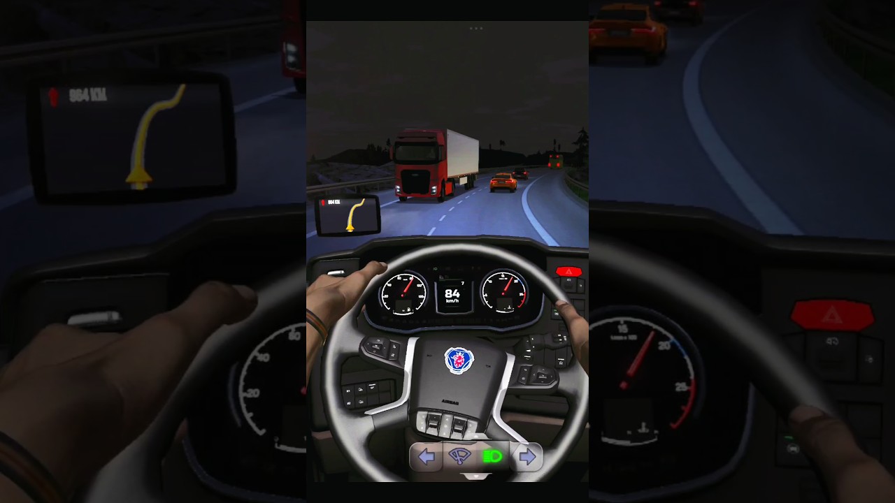 Scania Truck Driving 4K | Simulator Ultimate π