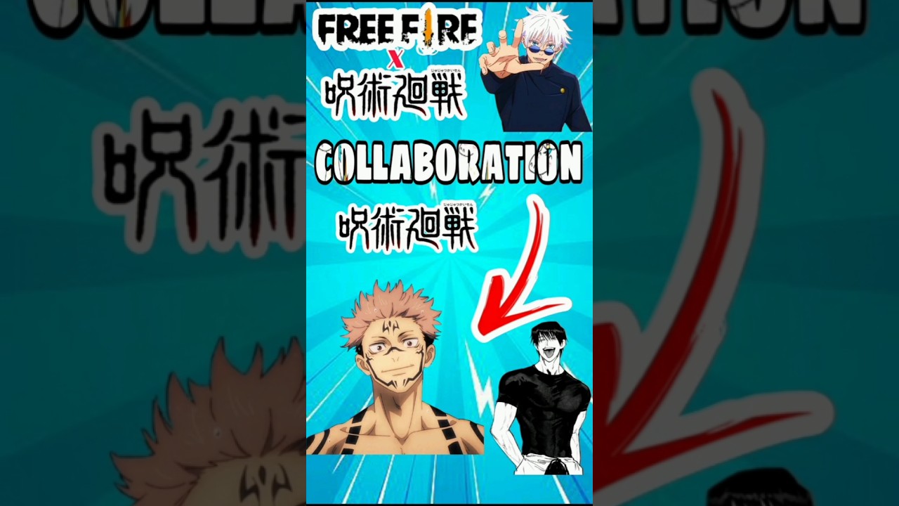 Jujutsu Kaisen x Freefire Collaboration 🤩