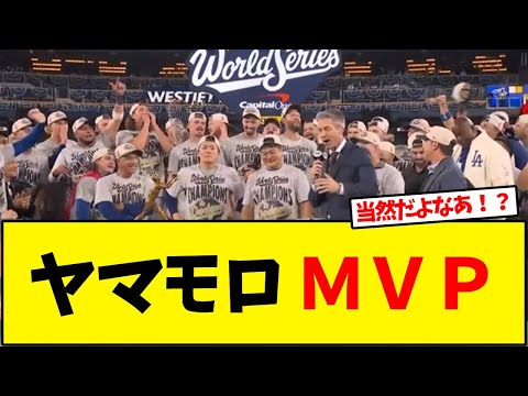 ヤマモロMVP【反応集】