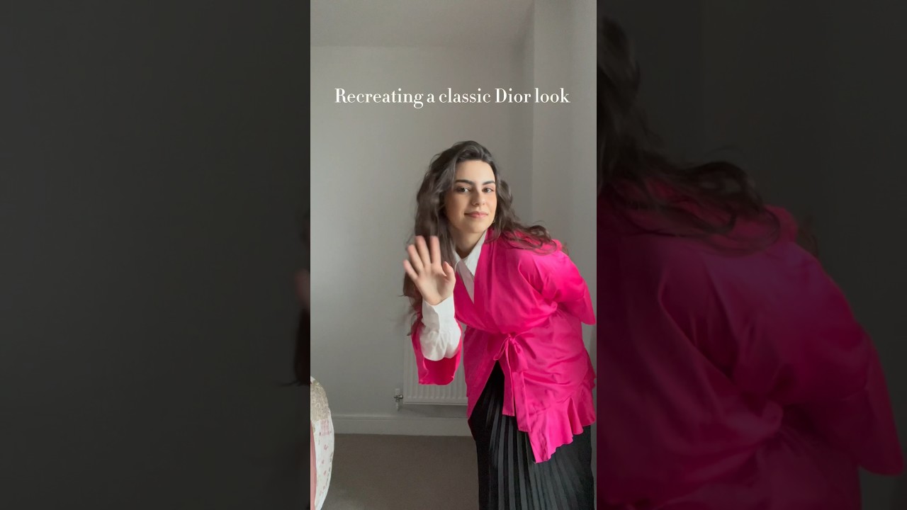 Recreating the Iconic 1947 Dior Look ✨