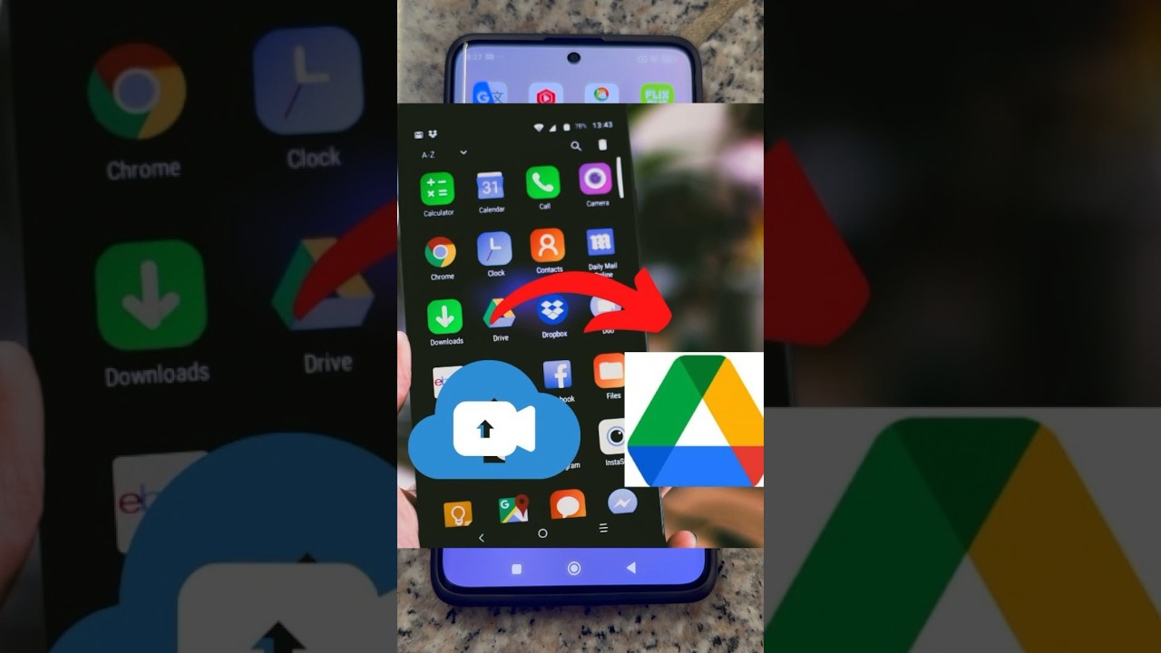 Upload Videos to Google Drive on iPhone & Android 📱