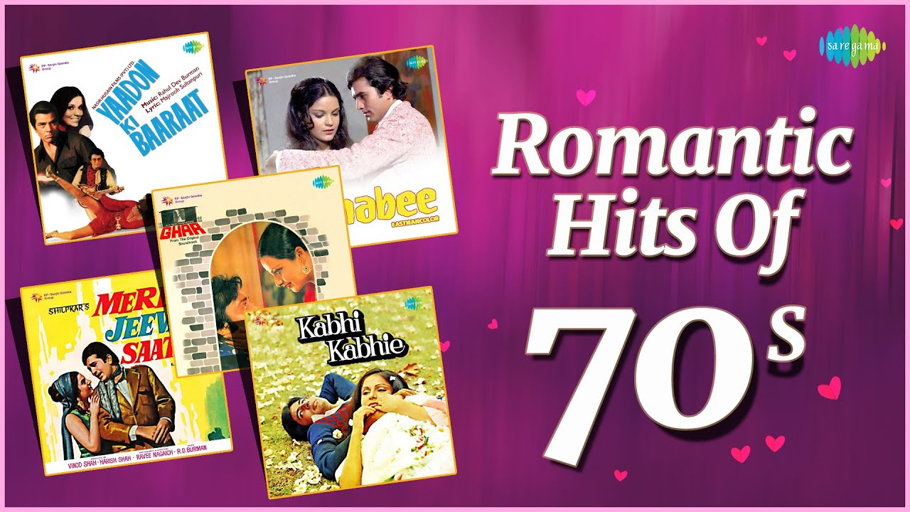Top 5 - 70's Love Songs | Bheegi Bheegi Raaton Mein|O Mere Dil Ke Chain| 70's Romantic Hits Playlist