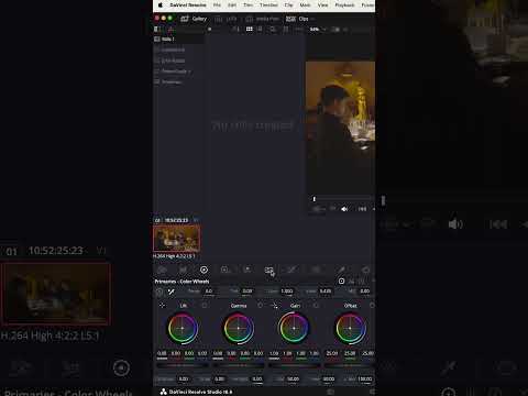 Fix noisy footage in DaVinci Resolve