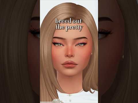 breed out the PRETTY challenge!😳 #sims4 #thesims4 #sims #shorts